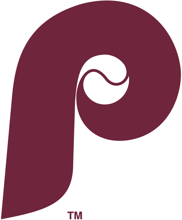 Philadelphia Phillies 1982-1991 Primary Logo iron on transfers for T-shirts...
